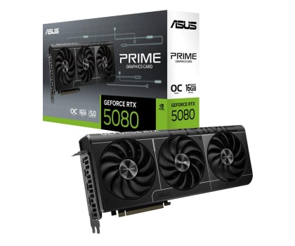 Karta graficzna NVIDIA ASUS GeForce RTX 5080 Prime OC 16GB GDDR7 DLSS5